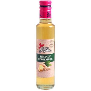 DÉLICES DE GUYANE Sirop saveur gingembre - 25 cl - Publicité DÉLICES DE GUYANE Sirop saveur gingembre - 25 cl - Publicité