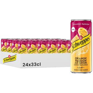 SCHWEPPES Orange passion - 24 x 33 cl - Publicité SCHWEPPES Orange passion - 24 x 33 cl - Publicité