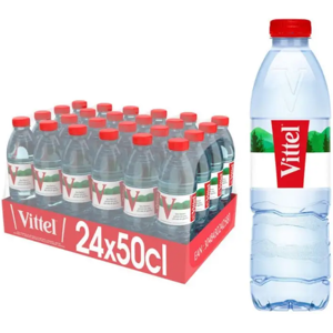 VITTEL Pack d'eau minérale - 24 x 50 cl - Publicité VITTEL Pack d'eau minérale - 24 x 50 cl - Publicité