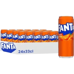 FANTA Soda à l'orange pack de 24 x 33 cl - Publicité FANTA Soda à l'orange pack de 24 x 33 cl - Publicité
