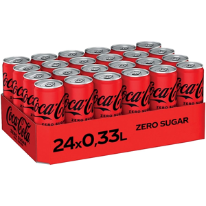 COCA-COLA Zéro pack de 24x33cl - Publicité COCA-COLA Zéro pack de 24x33cl - Publicité