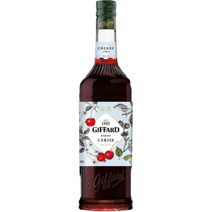 GIFFARD Sirop de cerise pur sucre - 1 L - Publicité GIFFARD Sirop de cerise pur sucre - 1 L - Publicité