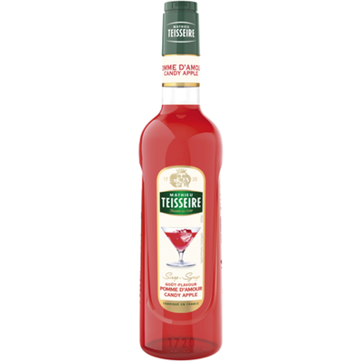TEISSEIRE Sirop pomme d'amour - 70 cl - Publicité TEISSEIRE Sirop pomme d'amour - 70 cl - Publicité