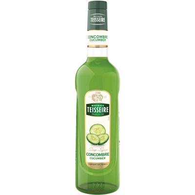 TEISSEIRE Sirop concombre - 70 cl - Publicité TEISSEIRE Sirop concombre - 70 cl - Publicité