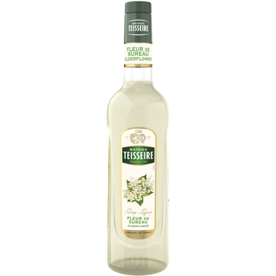 TEISSEIRE Sirop fleur de sureau - 70 cl - Publicité TEISSEIRE Sirop fleur de sureau - 70 cl - Publicité