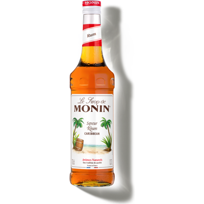 Sirop de Rhum Monin Caraïbes - 700ml - Pack de 6 - Publicité Sirop de Rhum Monin Caraïbes - 700ml - Pack de 6 - Publicité