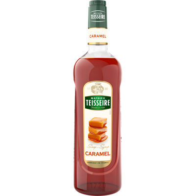 TEISSEIRE Sirop caramel - 1 L - Publicité TEISSEIRE Sirop caramel - 1 L - Publicité