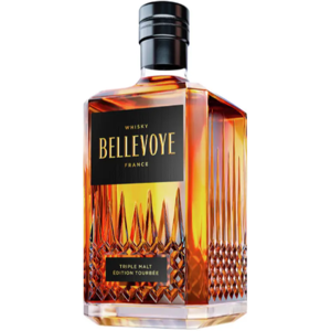 BELLEVOYEWhisky Noir Tourbé 43° 70cl - Publicité BELLEVOYEWhisky Noir Tourbé 43° 70cl - Publicité