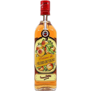 GABRIEL BOUDIER DIJON BOUDIER Crème de Pêche 18% 70cl - Publicité GABRIEL BOUDIER DIJON BOUDIER Crème de Pêche 18% 70cl - Publicité