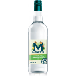 MONPEYI MONPÉYI Rhum blanc traditionnel 40° - 1 L - Publicité MONPEYI MONPÉYI Rhum blanc traditionnel 40° - 1 L - Publicité