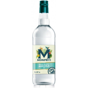 MONPEYI MONPÉYI Rhum blanc agricole 40° - 1 L - Publicité MONPEYI MONPÉYI Rhum blanc agricole 40° - 1 L - Publicité