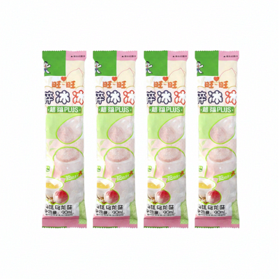 【Rafraîchissant】WANT WANT Ice Ice Plus - Saveur thé oolong à la pêche 90 ml x 10 - Publicité 【Rafraîchissant】WANT WANT Ice Ice Plus - Saveur thé oolong à la pêche 90 ml x 10 - Publicité
