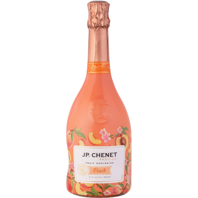 JP. Chenet JP CHENET FASHION Fruit Explosion Vin mousseux aromatisé pêche - 75 cl - Publicité JP. Chenet JP CHENET FASHION Fruit Explosion Vin mousseux aromatisé pêche - 75 cl - Publicité