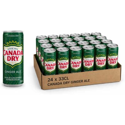 CANADA DRY Pack 24x33cl - Publicité CANADA DRY Pack 24x33cl - Publicité