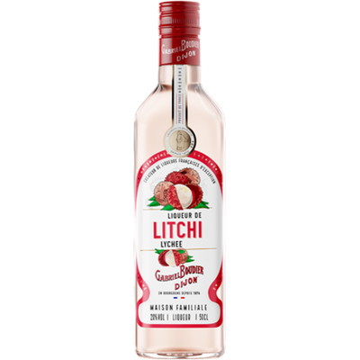 GABRIEL BOUDIER DIJON BOUDIER Liqueur de Litchis 20° 50cl - Publicité GABRIEL BOUDIER DIJON BOUDIER Liqueur de Litchis 20° 50cl - Publicité