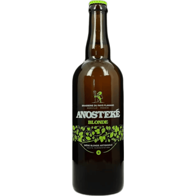 Anosteke bier,bld 8° 75cl - Publicité Anosteke bier,bld 8° 75cl - Publicité
