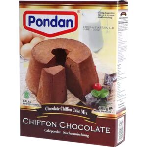 Pondan Préparation pour Gâteau Chiffon au Chocolat 400 g - Publicité Pondan Préparation pour Gâteau Chiffon au Chocolat 400 g - Publicité