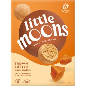 LITTLE MOONS Mochis glacés saveur caramel beurre noisette - 6 x 30 g - Publicité LITTLE MOONS Mochis glacés saveur caramel beurre noisette - 6 x 30 g - Publicité