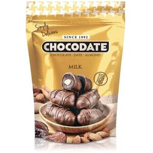 ANABTAWI CHOCODATE Dattes au chocolat au lait - 90 g - Publicité ANABTAWI CHOCODATE Dattes au chocolat au lait - 90 g - Publicité