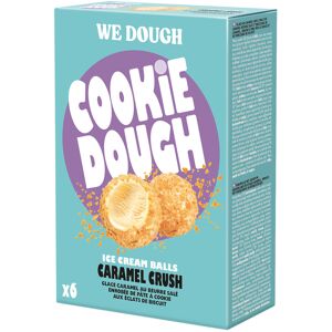 WE DOUGH Caramel Crush Glace caramel au beurre salé enrobée de pâte à cookie - 6 x 180 g - Publicité WE DOUGH Caramel Crush Glace caramel au beurre salé enrobée de pâte à cookie - 6 x 180 g - Publicité