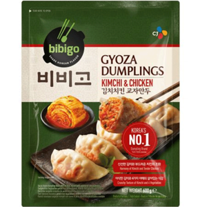 Bibigo Gyozas au kimchi et au poulet - 600 g - Publicité Bibigo Gyozas au kimchi et au poulet - 600 g - Publicité