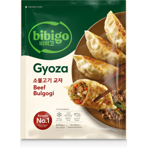 Bibigo Gyozas au bœuf bulgogi et légumes surgelés - 600 g - Publicité Bibigo Gyozas au bœuf bulgogi et légumes surgelés - 600 g - Publicité