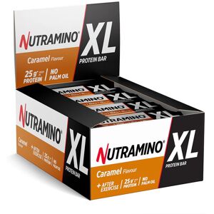 Nutramino XL Barres protéinées saveur caramel 16 x 74 g - Publicité Nutramino XL Barres protéinées saveur caramel 16 x 74 g - Publicité