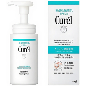Curél Mousse nettoyante visage - 150 ml - Publicité Curél Mousse nettoyante visage - 150 ml - Publicité