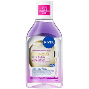NIVEA Luminous630 Skin Glow Eau Micellaire Démaquillante visage 400 ml - Publicité NIVEA Luminous630 Skin Glow Eau Micellaire Démaquillante visage 400 ml - Publicité
