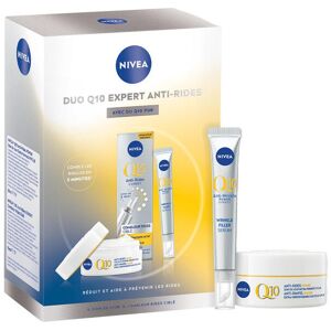 NIVEA Coffret Duo Visage Q10 Anti‑Rides Expert Combleur + Soin Jour SPF30 - Publicité NIVEA Coffret Duo Visage Q10 Anti‑Rides Expert Combleur + Soin Jour SPF30 - Publicité