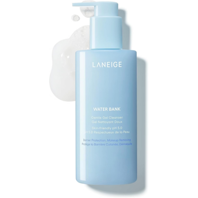 LANEIGE Water Bank Gel nettoyant doux - 250 ml - Publicité LANEIGE Water Bank Gel nettoyant doux - 250 ml - Publicité