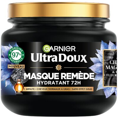 Garnier - Ultra Doux Charbon Magnétique - 340ml - Mask Charbon Magnétique - Publicité Garnier - Ultra Doux Charbon Magnétique - 340ml - Mask Charbon Magnétique - Publicité