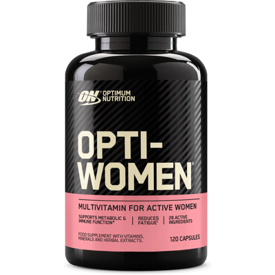 Optimum Nutrition Opti-Women 120 Capsules - Multivitamine pour Femmes - Publicité Optimum Nutrition Opti-Women 120 Capsules - Multivitamine pour Femmes - Publicité