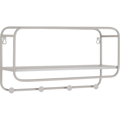 HOUSE NORDIC Porte-manteaux mural en acier gris - 45 x 15 x 25 cm - Publicité HOUSE NORDIC Porte-manteaux mural en acier gris - 45 x 15 x 25 cm - Publicité