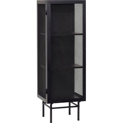 Hübsch Edge Meuble de rangement simple noir - Publicité Hübsch Edge Meuble de rangement simple noir - Publicité