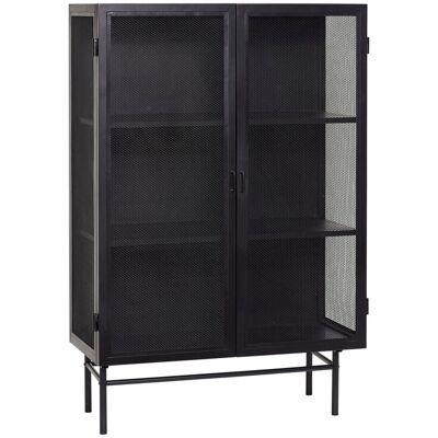 Hübsch Edge Meuble de rangement double - Noir - Publicité Hübsch Edge Meuble de rangement double - Noir - Publicité