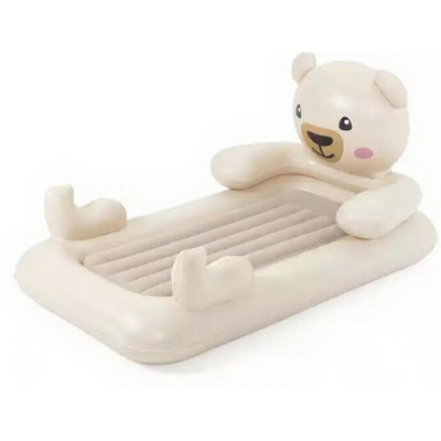 Bestway DreamChaser Lit gonflable pour enfant en forme d'ourson - 188 x 109 x 89 cm - Publicité Bestway DreamChaser Lit gonflable pour enfant en forme d'ourson - 188 x 109 x 89 cm - Publicité
