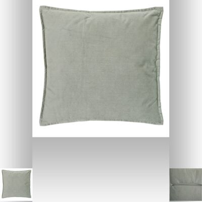 Atmosphera Coussin Lilou céladon - 55 x 55 cm - Publicité Atmosphera Coussin Lilou céladon - 55 x 55 cm - Publicité