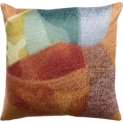 Vivaraise NEVIO HOUSSE DE COUSSIN BRODE MULTICO - Publicité Vivaraise NEVIO HOUSSE DE COUSSIN BRODE MULTICO - Publicité