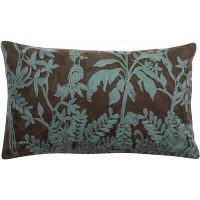 Vivaraise HOUSSE DE COUSSIN BRODE RAKI CARBONE - Publicité Vivaraise HOUSSE DE COUSSIN BRODE RAKI CARBONE - Publicité