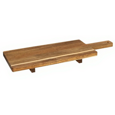 Secret de Gourmet Planche à découper en acacia Mina - 70 x 25 cm - Publicité Secret de Gourmet Planche à découper en acacia Mina - 70 x 25 cm - Publicité