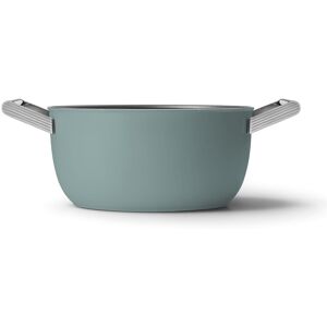 SMEG Cocotte antiadhésive vert émeraude - 24 cm - Publicité SMEG Cocotte antiadhésive vert émeraude - 24 cm - Publicité