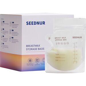 Sac de conservation du lait maternel thermosensible SEEDNUR de 120 pièces, sac de conservation du lait maternel congelé de 220 ml (avec bec verseur) - Publicité Sac de conservation du lait maternel thermosensible SEEDNUR de 120 pièces, sac de conservation du lait maternel congelé de 220 ml (avec bec verseur) - Publicité
