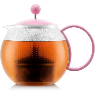 Bodum Théière à piston avec couvercle et filtre en plastique - 1 L - Publicité Bodum Théière à piston avec couvercle et filtre en plastique - 1 L - Publicité