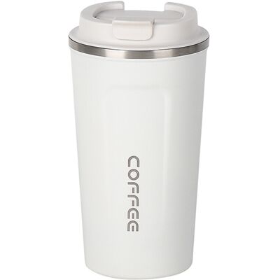 Maxcook Tasse à café en acier inoxydable avec couvercle, gobelet isotherme 510 ml MCB8749 - Publicité Maxcook Tasse à café en acier inoxydable avec couvercle, gobelet isotherme 510 ml MCB8749 - Publicité