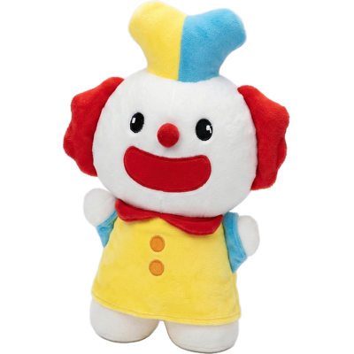 Peluche de cirque - Bouche de saucisse - Pour enfant - 25 cm 82603 - Publicité Peluche de cirque - Bouche de saucisse - Pour enfant - 25 cm 82603 - Publicité