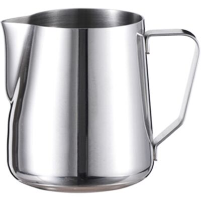 HiBREW 350ml RVS Melkopschuimer Koffiekan Pull Flower Cup Cappuccino Melkpot Espresso Latte Art Melkopschuimer Opschuimkan - 350ml - Publicité HiBREW 350ml RVS Melkopschuimer Koffiekan Pull Flower Cup Cappuccino Melkpot Espresso Latte Art Melkopschuimer Opschuimkan - 350ml - Publicité