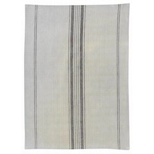 WINKLER Torchon rayé en lin et coton Kilia écru - 50 x 70 cm - Publicité WINKLER Torchon rayé en lin et coton Kilia écru - 50 x 70 cm - Publicité