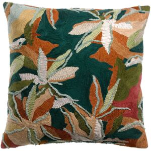 Vivaraise HOUSSE DE COUSSIN BRODE ALINA PETROLE - Publicité Vivaraise HOUSSE DE COUSSIN BRODE ALINA PETROLE - Publicité