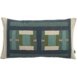 Vivaraise HOUSSE DE COUSSIN IMPRIMEE TAHO VERT DE GRIS - Publicité Vivaraise HOUSSE DE COUSSIN IMPRIMEE TAHO VERT DE GRIS - Publicité